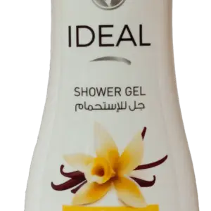 شاور جل ايديال - ابيض واصفر