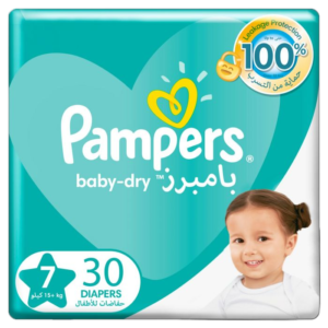 فوط أطفال بامبرز جامبو رقم 7