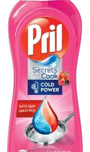 سائل غسيل أطباق بريل - اللون الزهري