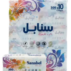 مناديل ورقية سنابل 300منديل*