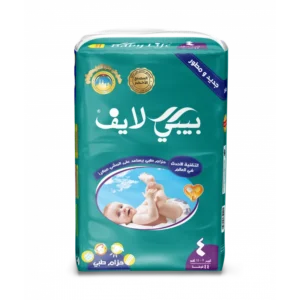 فوط أطفال بيبي لايف جامبو رقم 4