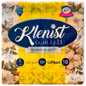مناديل ورقية كلينست 125منديل*