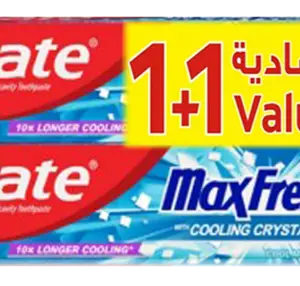 معجون أسنان كولجيت ماكس فرش أسنان *